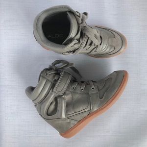 NWOT Aldo Wedge Sneakers
